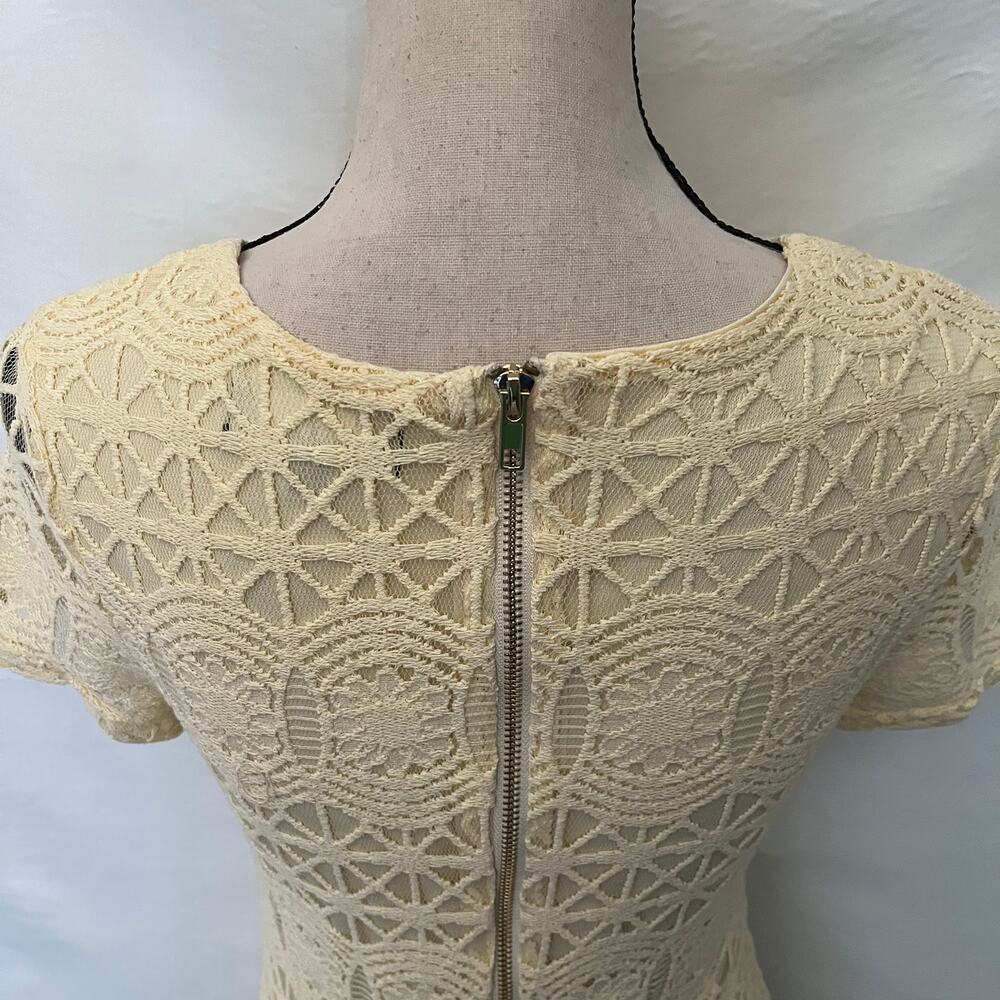 Lulus Love You For Eternity Shift Dress XS Crochet Fairy Coquette Cottagecore - Picture 9 of 14